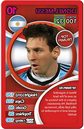 Top Trumps Football Legends