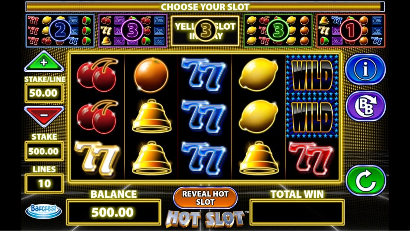 Gameplay for Hot Slot