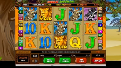 Mega Moolah Gameplay