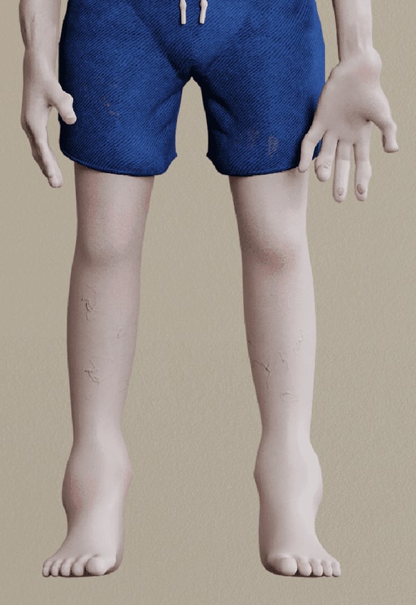 Legs of a future gamer