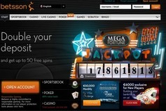 Preview of landing page