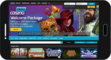 Hello Casino screenshot on Android Device