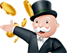 What are the odds of winning Monopoly? Logo